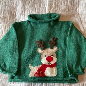 Claver Reindeer Sweater. Size 18M.